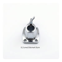 Drum Mounting Clamp Metal Drum Clamp with Wing Screw Mounting Bracket Threaded Hardware Heavy Duty for Drummers, Stage