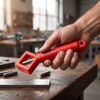 Stamp Holder with Firm Hold Handle Non-Slip Metal Punch Stamp Holder for Craftsmen, Machinists, Bench Work, Workshop
