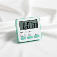 1 Piece Timer Alarm Clock Countdown Stopwatch Electronic Time Management Tool Silent Mode Stick-on Digital Suitable for Study Library Office Home