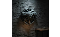 Devil Hand Sculpture Resin Material Horned Hand Figurine Crafted Appearance Hanging Decoration for Shelf, Desk