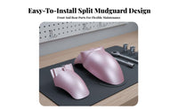 Electric Scooter Front Mudguard ABS Plastic Electric Scooter Front Mudguard Mud Guard Baked-on Paint Finish Vehicle Accessory
