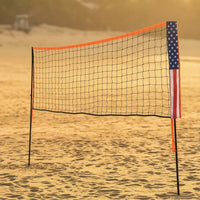 Adjustable Water Volleyball Net Compatible Pool Volleyball Net Portable Sports Equipment Sturdy for Families