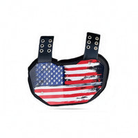 Football Back Protector Impact-Absorbing Football Backplate Lightweight Pad for Adults