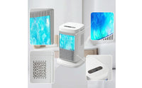 Upright Desktop Cooling Fan Compact Semiconductor Cooling Fan Personal Air Circulator Portable for Desk, Office, Bedside