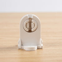 PC Material 660W Rated Current Fluorescent Lamp Holder, Single G13 Lamp Holder for T8 Fluorescent Tube, DIY Lighting, 500V 2A Non Shunted Unit