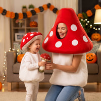 Spotted Fungus Costume Bulbous Fungus Outfit Party Costume with Foam Top Comfortable for Adults