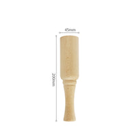 Beech Wood Mallet Balanced Wood Mallet with Tapered Handle Tool for Leathercrafters