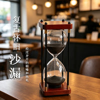 30-Minute Glass Hourglass Timer Vintage Desktop Decor Creative Gift