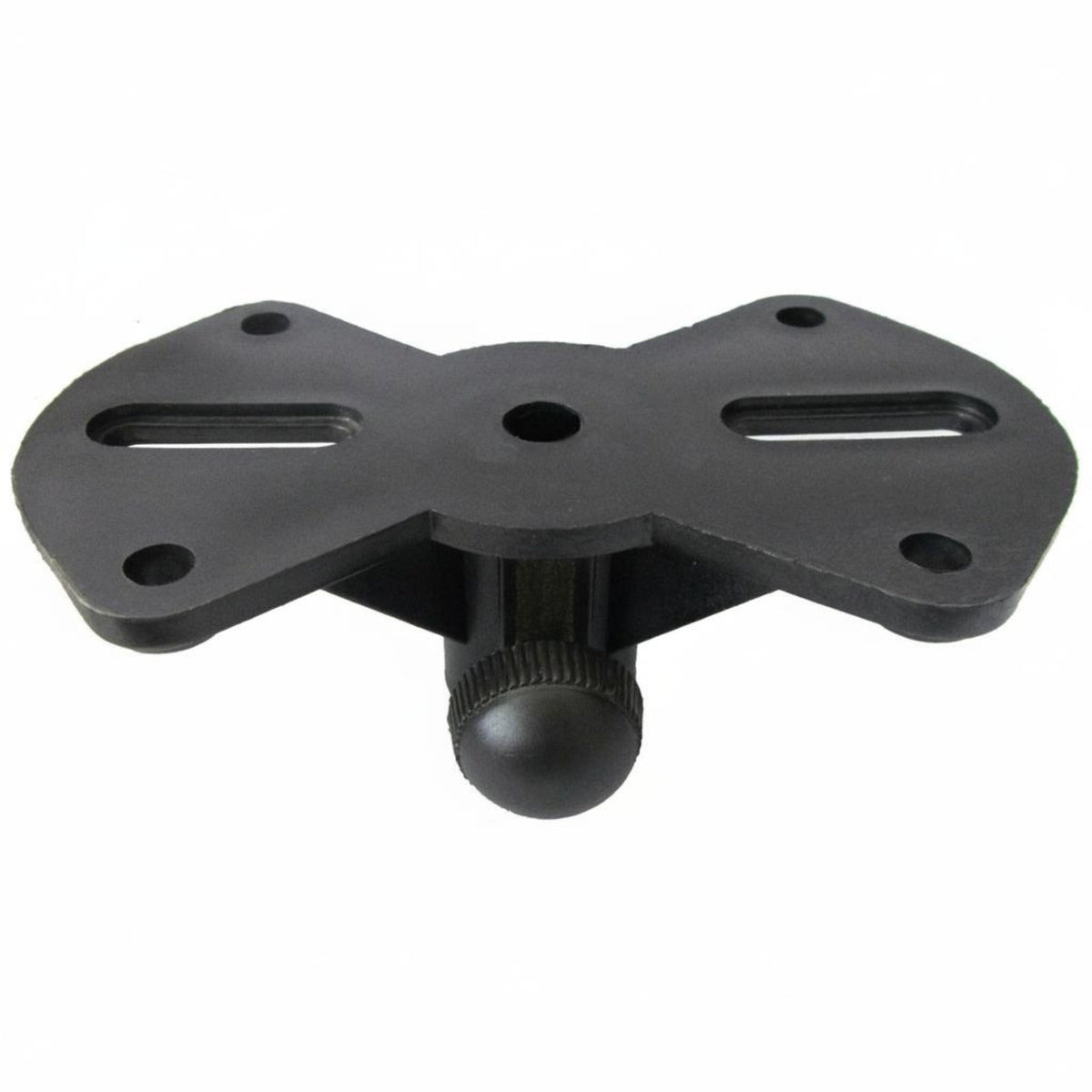 Sturdy Plastic Speaker Cabinet Pole Socket Secure Fit Speaker Cabinet Pole Mount Single-Piece Molding for DJs, Stage, Live Performance