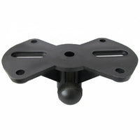 Sturdy Plastic Speaker Cabinet Pole Socket Secure Fit Speaker Cabinet Pole Mount Single-Piece Molding for DJs, Stage, Live Performance