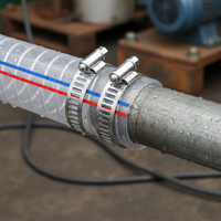 PVC Steel Wire Reinforced Transparent Hose for High Temperature Vacuum and Suction