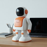 Bluetooth Control LED Astronaut Robot Toy Rechargeable Programmable RC Robot for Children