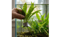 15 Pieces Aquarium Plant Weight Strips Flexible Aquarium Plant Weight Strip Bendable Anchor Strip Pliable Slim for Aquascapers