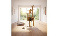 Stable and Sturdy Feline Tree with Scratching Posts Clear Capsule Bed Multi-Level Feline Tree Pet Furniture for Cats, Kittens, Indoor