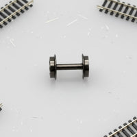 Universal Replacement HO Scale Metal Wheels Effortless Rolling 1:87 Metal Wheel Realistic Details 1:87 Scale Train Wheels