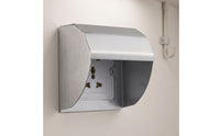Socket Cover with Hood Stainless Steel Receptacle Protector Rustproof for Patio