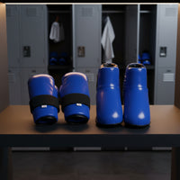 Taekwondo Guard Set Padded Hand Protectors Open Top Boot Style Foot Protectors