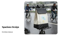 Large Capacity Waterproof Handlebar Bag Easy Installation Electric Scooter Front Bag Multi-Use for Commuters, Students, Commuting, Shopping
