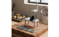French Fry Cutter Easy to Use Fry Strips Maker Stainless Steel Manual Press Cutter for Snack Shop