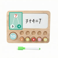 Educational Alphabet Board Toy Removable Tokens Math Learning Board Child-Friendly Alphabet Matching Game Reusable Cards for Preschoolers, Kids, Classroom