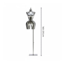 Female Dress Form High Gloss Mannequin Torso Stable Base Plus Size Mannequin Stand fit Clothing Store Owners, Boutique