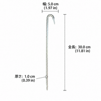 rebar ground stakes