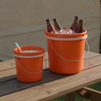Portable Thermal Container Thickened Wall Hot Food Transport Container Insulated Beverage Barrel Leakproof Closure Beverage Ice
