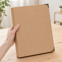 Handmade DIY Photo Album A4 Card for Couples, Boyfriend, Valentine's Day, Anniversary Gift