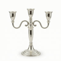 Candlestick with Multiple Arms European Metal Candelabrum Alloy Candle Holder Elegant Candelabra Classic for Dining Table