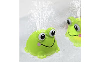 Frog Bath Toy Light-up Water Spray Toy Automatic Compact for Toddlers, Bathtub, Pool