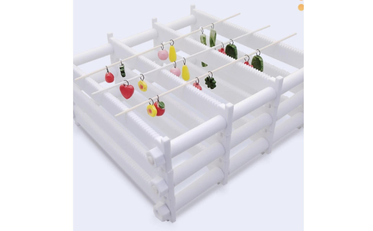 Tungsten Wire Hook Rack High Heat Resistant Pendant Firing Holder Easy to Hang Ceramic Firing Rack for Potters, Pottery Workshop, Ceramics Workshop
