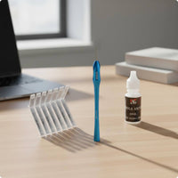 Precision Model Scribing Tool Set 7 Blade Heads Replacement Line Engraver Fingertip Control Adult Precision Modeling Tools for Craft Work