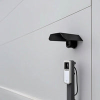 EV Charger Rain Cover Weatherproof EV Charger Cover Rustproof for Exterior Walls