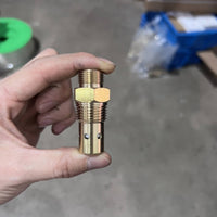 Threaded Brass Vertical Check Valve Compressor Unidirectional-Way Valve Side Vent Holes Hardware Part