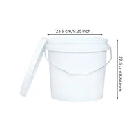 Buckets with Lid Round Buckets Reusable Paint Pail for Painting