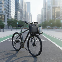 Aluminum Alloy Bike Basket Aluminum Front Basket Easy to Clean