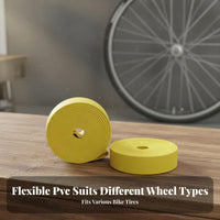 2 Pieces Anti-Puncture Tire Liner Long-Lasting Inner Tube Protector Tape