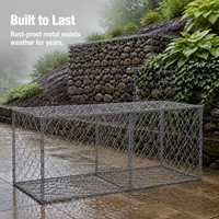 Gabion River Protection Mesh for Flood Control - Zinc-Aluminum Alloy