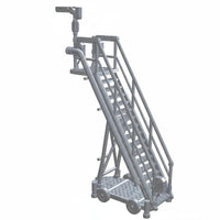 3D Printed Mecha Hangar Platform Ready to Paint Unpainted Model Stairs Kit Scene Setting Accessory for Garage Dioramas