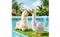 Cartoon Goose Water Rotating Animal Water Blaster Spray Outdoor Toy Cool for Backyard