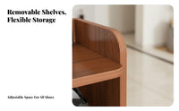 360° Rotation Rotating Shoe Cabinet Space-Saving Cylindrical Shoe Rack Versatile Use Vertical Rotating Tray Organizer Easy Assembly for Apartment Dwellers, Homeowners, Entryway, Hallway, Dressing Room, Bedroom