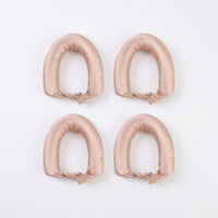 Soft Foam Curling Rods for Women, Heatless Set with Cover, Overnight No Heat Wave Curlers, Sleep Styling Rollers, Donut Shaped Design