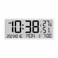 Digital Display Timepiece Large Screen Multifunction Alarm Timepiece Battery