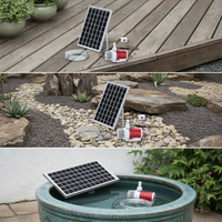 Solar Fountain Pump Kit for Outdoor Pond Garden Rockery Circulation Oxygenation Small Household Water Tank Sprinkler