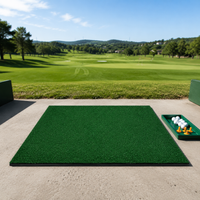 golf hitting mat