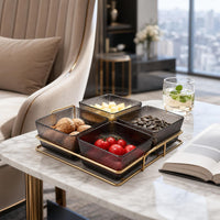snack serving set