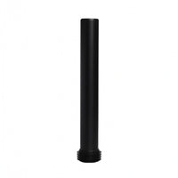 Smooth Body Concealed Cistern Drain Pipe Ribbed Threaded End Toilet Waste Pipe Straight Wall Hung Toilet Cistern Kit 40 Cm