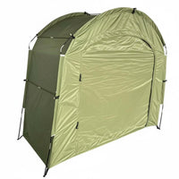 Large Space Portable Outdoor Bike Storage Tent Easy to Set up Freestanding Bike Storage Shelter Quick Setup Waterproof for Long-Distance Riders, Cyclists, Travel