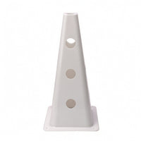 Plastic Training Cone 30 Cm Cone with Side Openings Sports Cones Multipurpose Practice Cones Tapered for Coaches