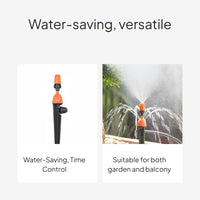 Adjustable Drip Irrigation Stake Sprinkler for Garden